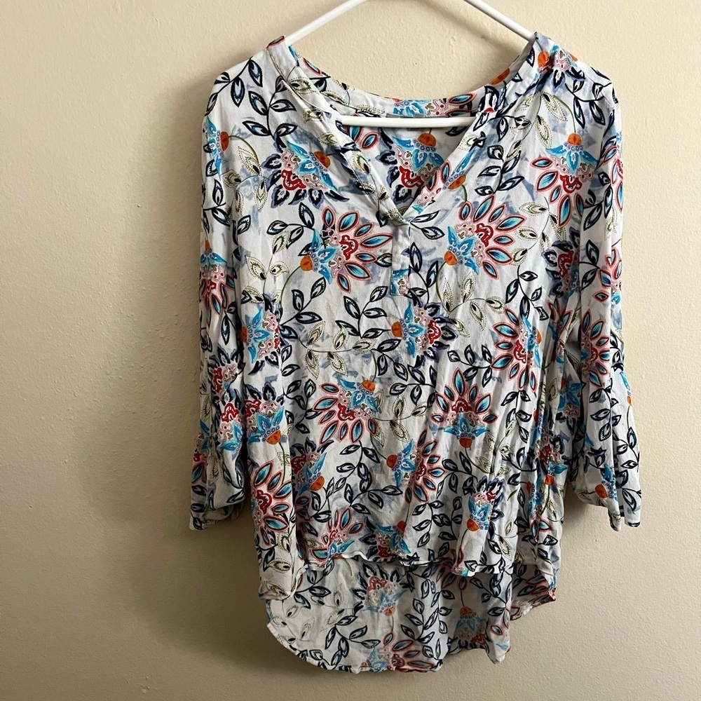Daniel Rainn Floral Blouse